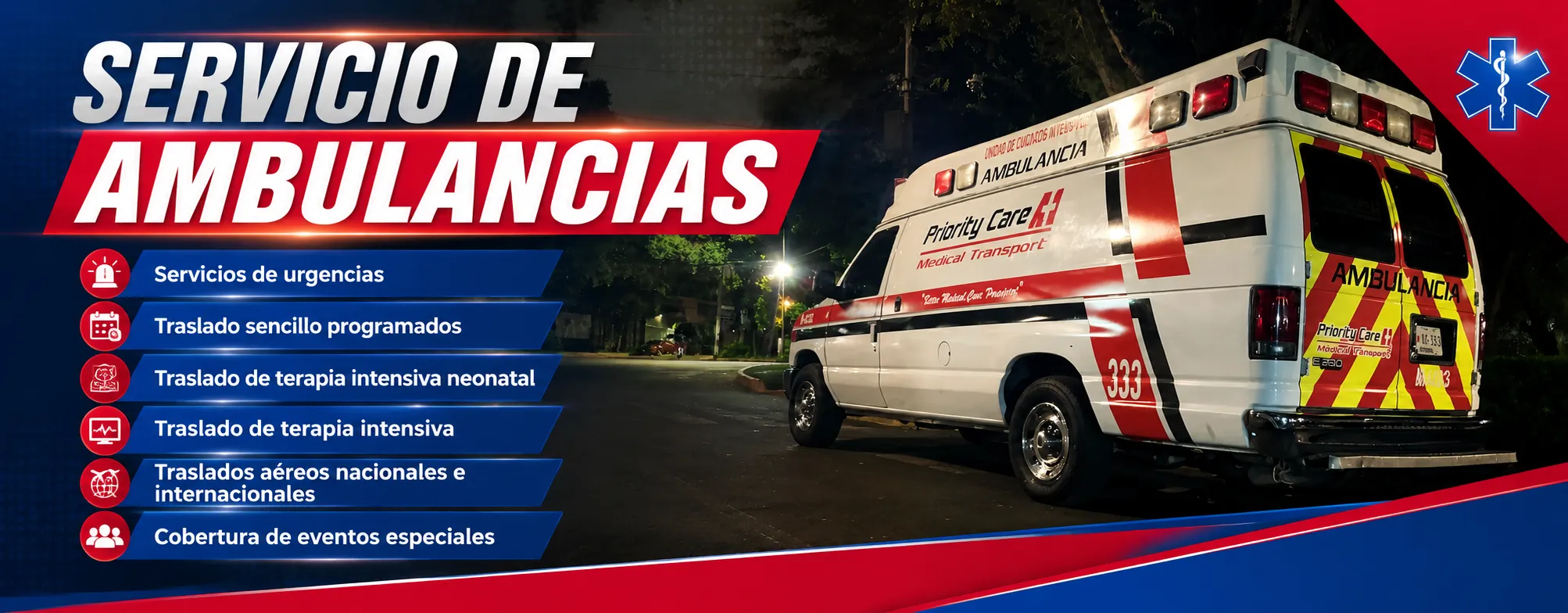 Servicio de Ambulancias en CDMX